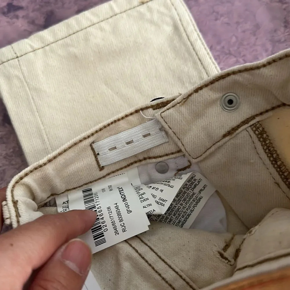 ZARA Kids | Ecru | ORIGINAL FIT JEANS - Picture 5 of 6